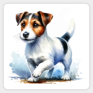 Watercolor Jack Russell Terrier - Beautiful Dog Sticker